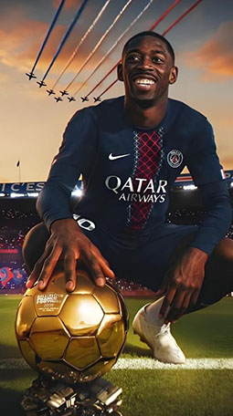 365JERSEY – Maillot PSG Ousmane Dembélé 2025-26