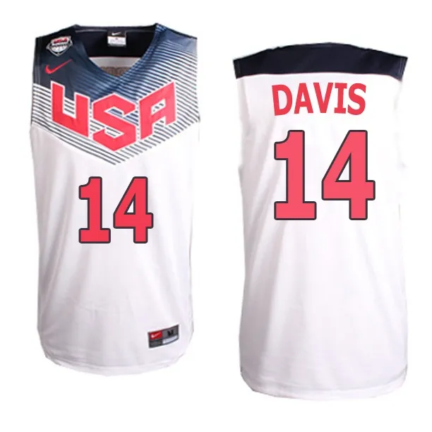 Anthony Davis Usa 2014 - Blanc