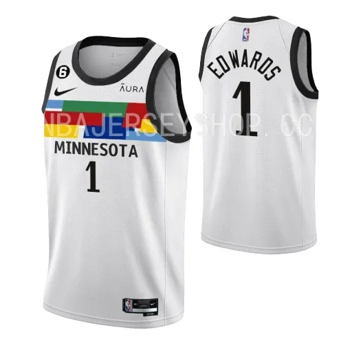 Anthony Edwards Minnesota Timberwolves 2022/23 - City