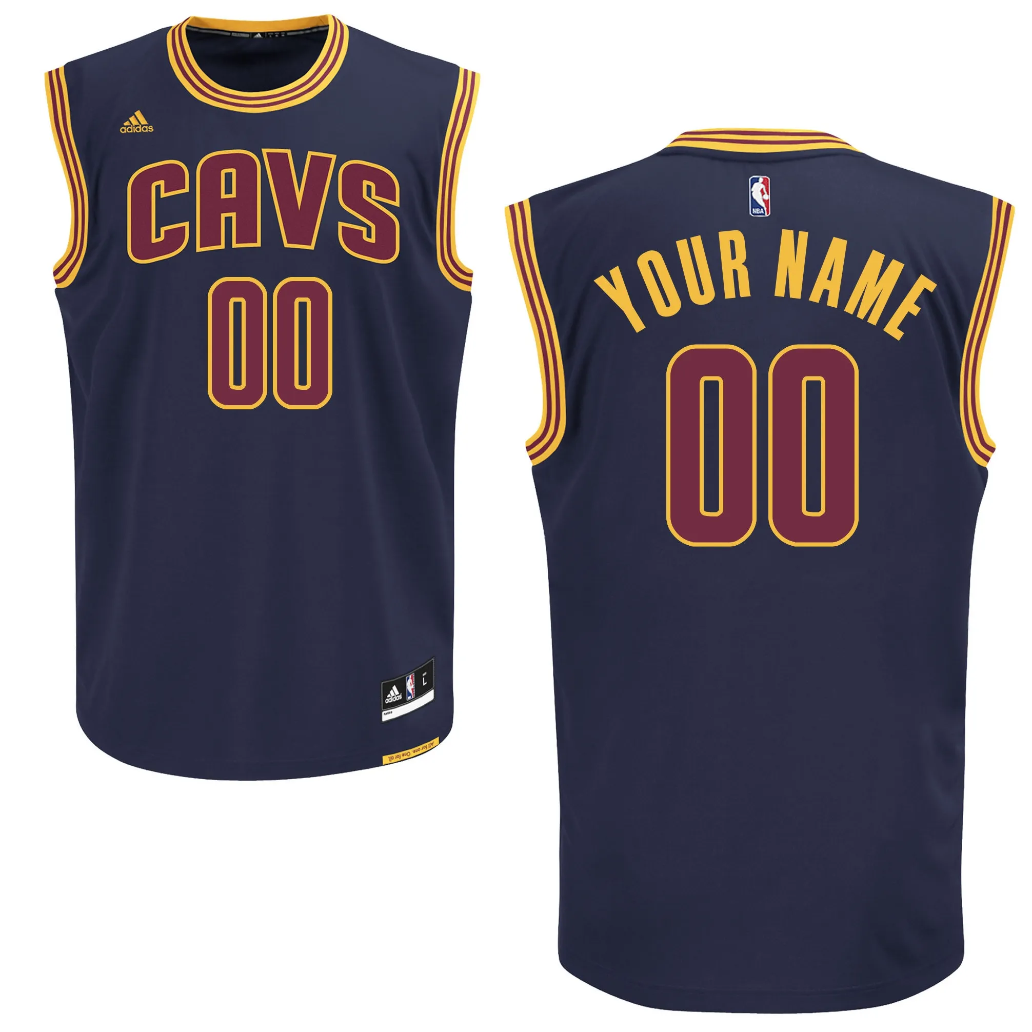 Custom Cleveland Cavaliers - Navy Blue