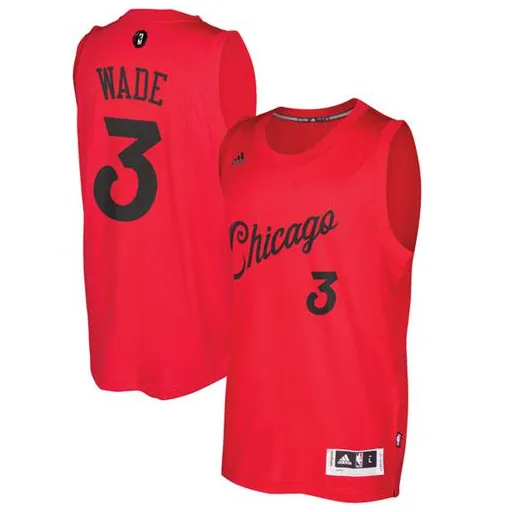Dwyane Wade Chicago Bulls - Christmas 17