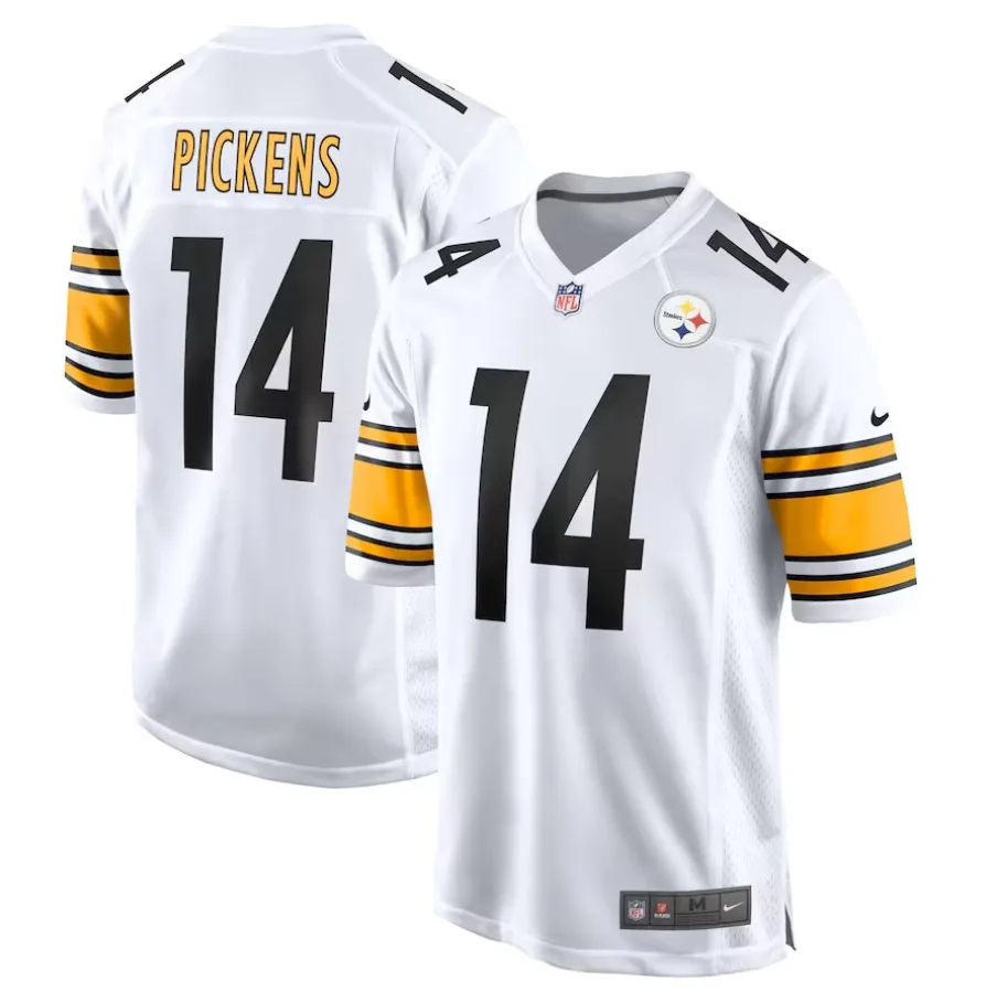 George Pickens Pittsburgh Steelers - White