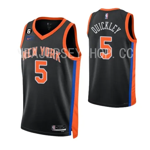 Immanuel Quickley New York Knicks 2022/23 - City Edition