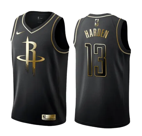 James Harden Houston Rockets - Black/gold