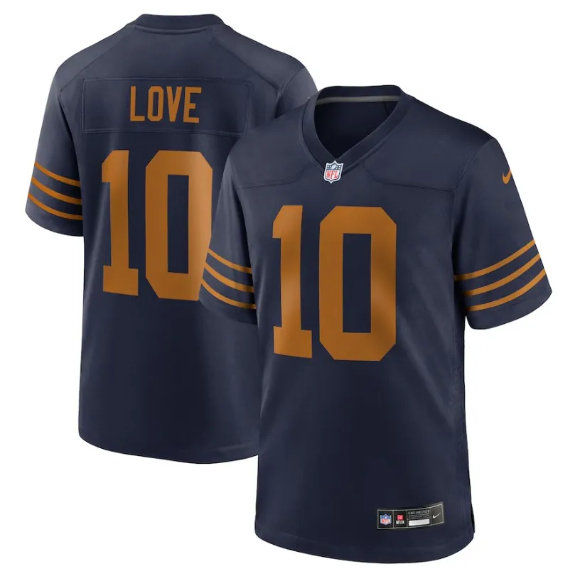 Jordan Love Navy Bay Packers - Navy