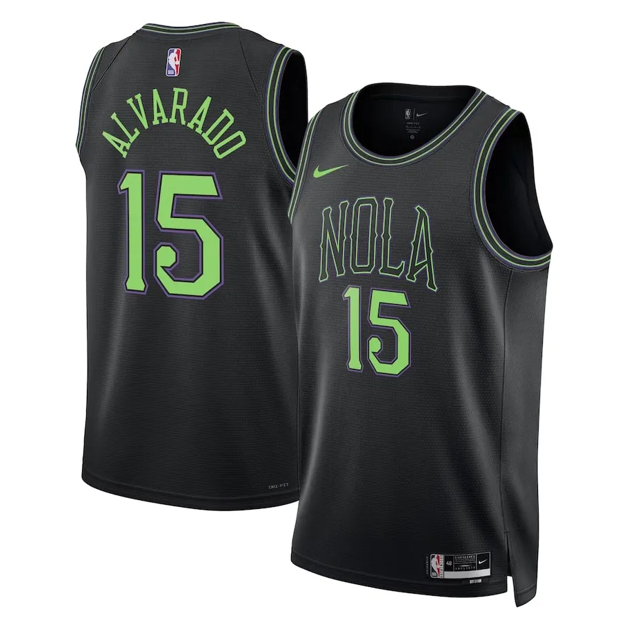 Jose Alvarado New Orleans Pelicans 2023/24 - City Edition