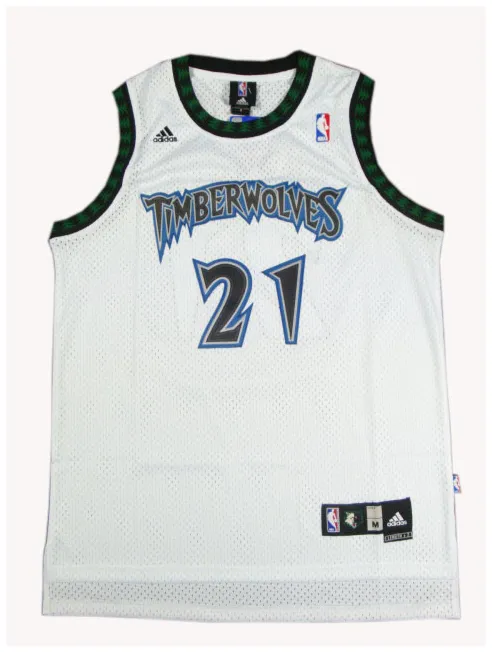 Kevin Garnett Minnesota Timberwolves [blanc]