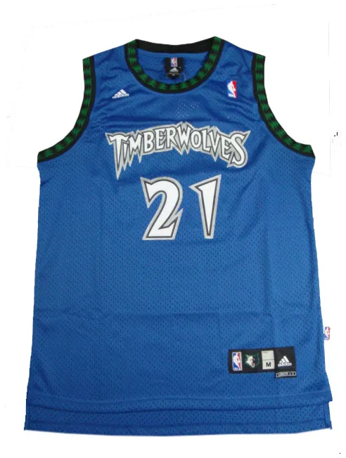 Kevin Garnett Minnesota Timberwolves [bleu]