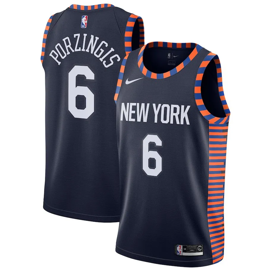 Kristaps Porzingis New York Knicks 2018/19 - City Edition