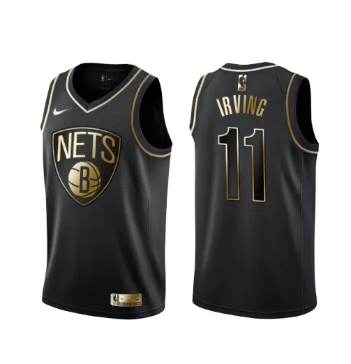 Kyrie Irving Brooklyn Nets - Black/gold