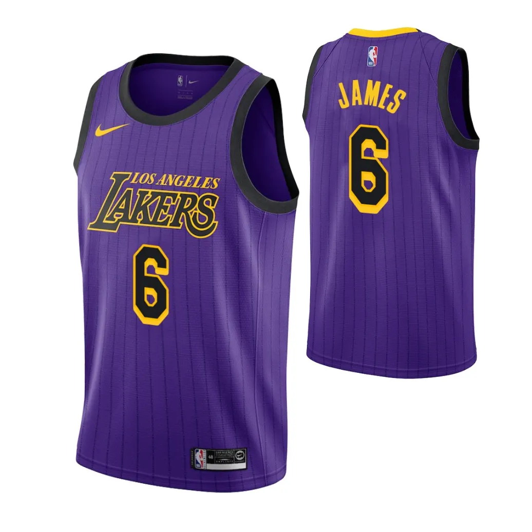 Lebron James 6 Los Angeles Lakers 2018/19 - City Edition