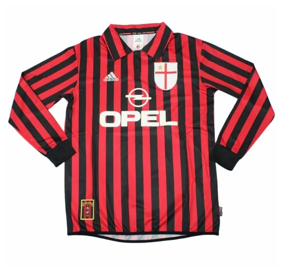 Maillot Ac Milan Domicile 1999/00 Ml