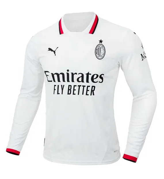 Maillot Ac Milan Extérieur 2024/25 Ml - Authentic