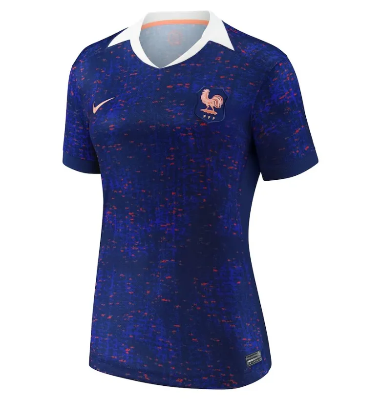 Maillot France Domicile Weuro25 - Femme
