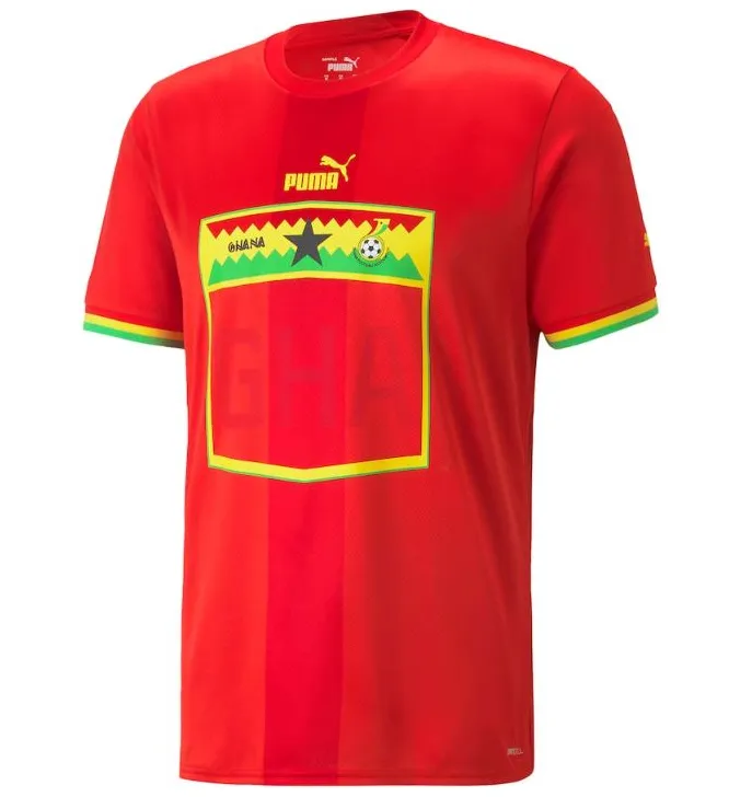 Maillot Ghana Extérieur 2022