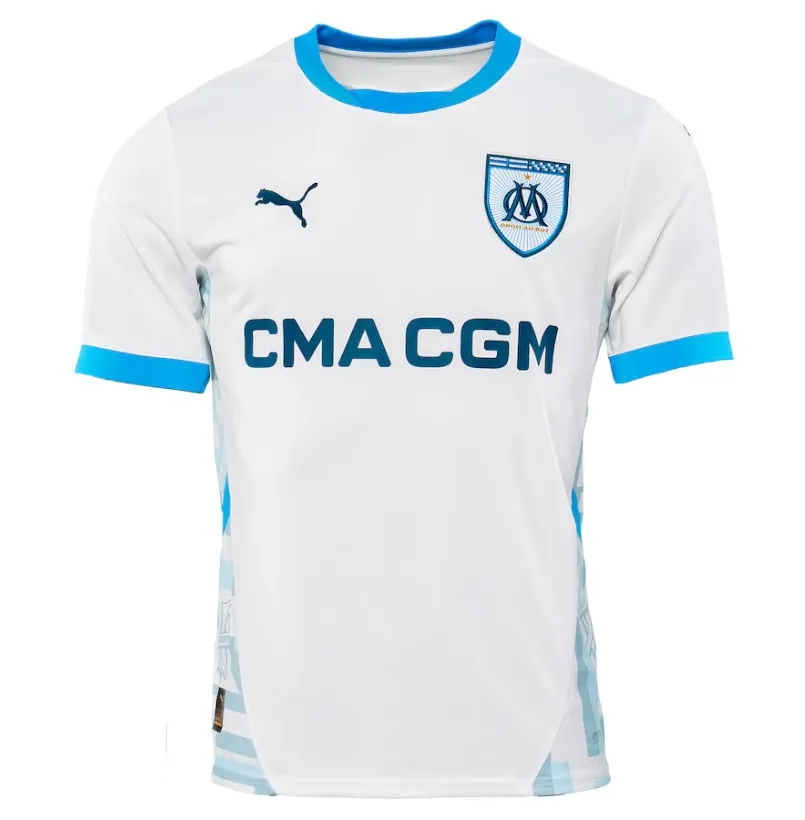 Maillot Olympique Marseille Domicile 2024/25