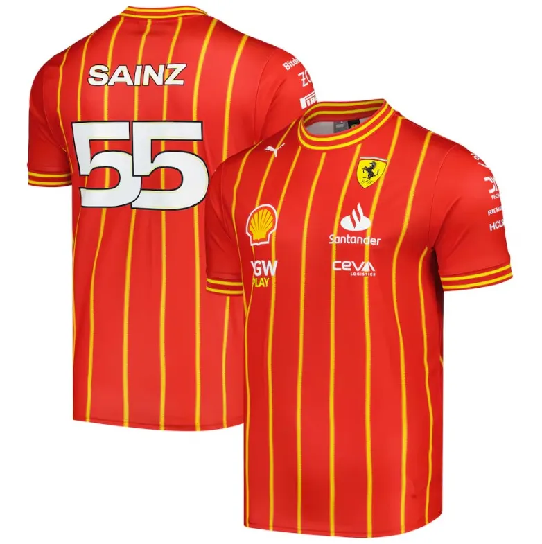 Maillot Équipe Scuderia Ferrari 2024 - Carlos Sainz