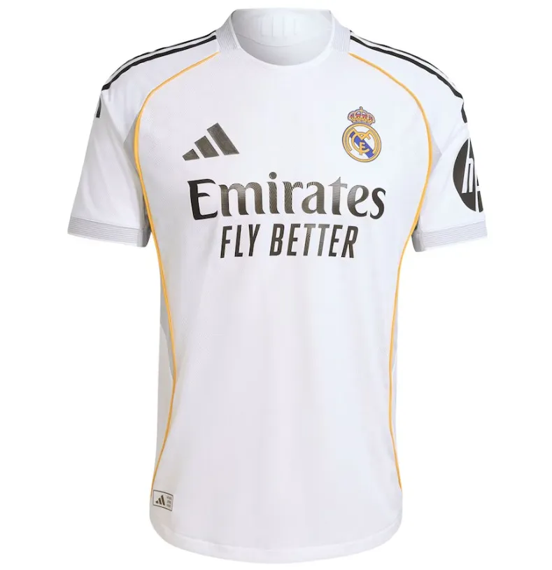 Maillot Real Madrid Domicile 2025/26 - Authentic