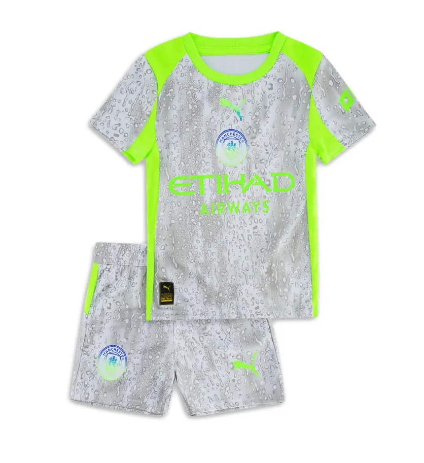 Manchester City Third 2025/26 Junior Kit