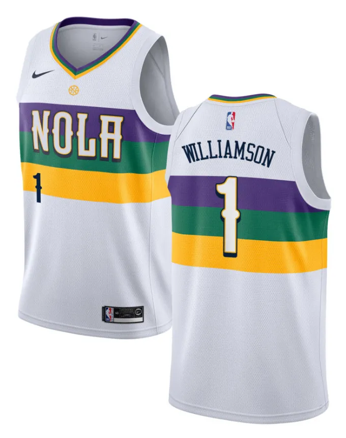 Zion Williamson New Orleans Pelicans 2018/19 - City Edition
