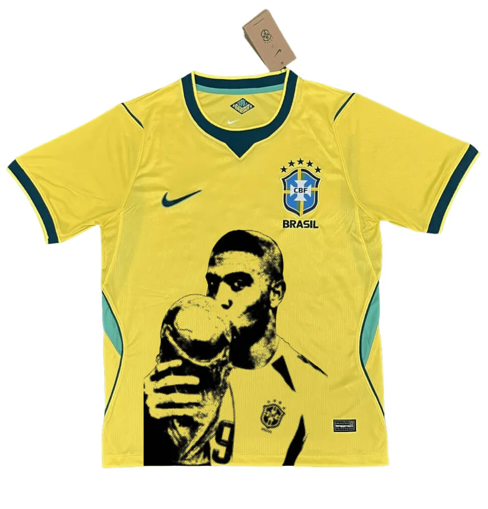 Maillot Brésil Domicile 2026 - Ronaldo 2002