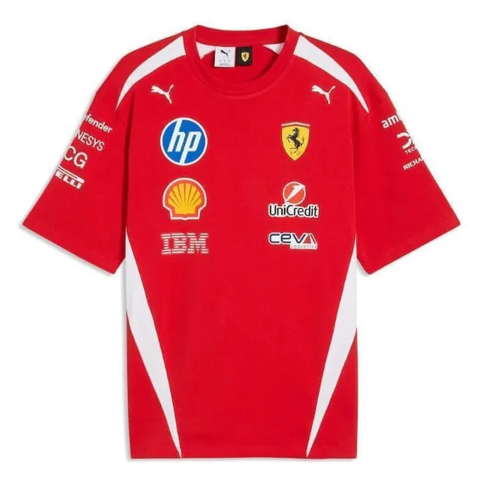 T-shirt Équipe Scuderia Ferrari 2026