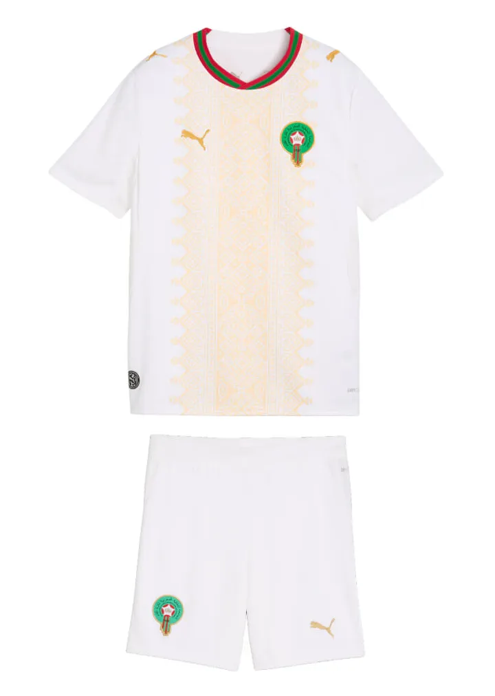 Maillot Maroc Extérieur 2026 Junior Kit