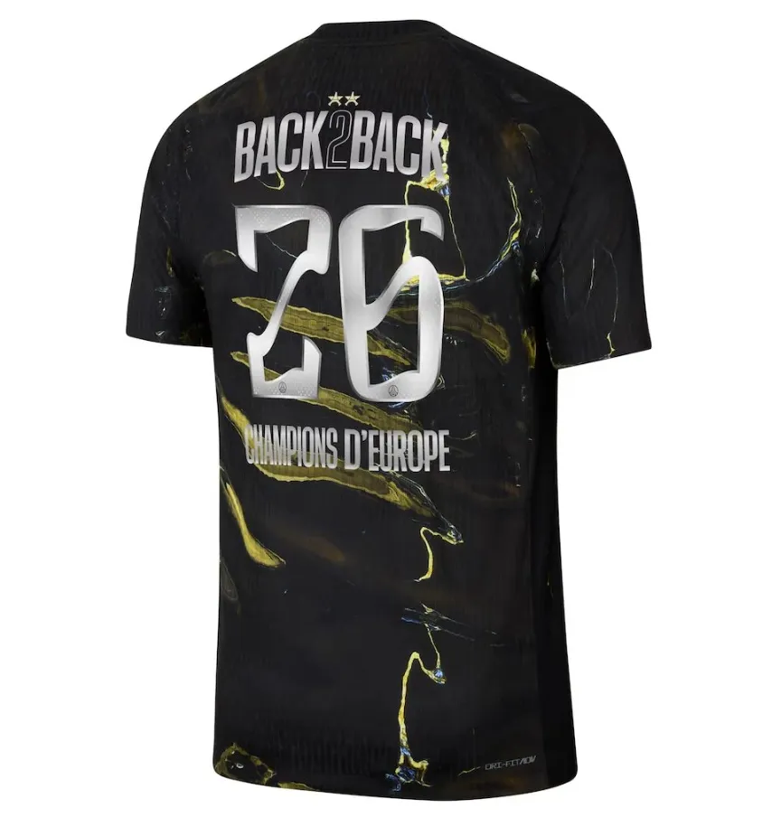 Maillot Psg Third 2025/26 - Champions Back2back