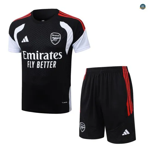 Maillot Training Foot Arsenal + Shorts 2026/27 Noir