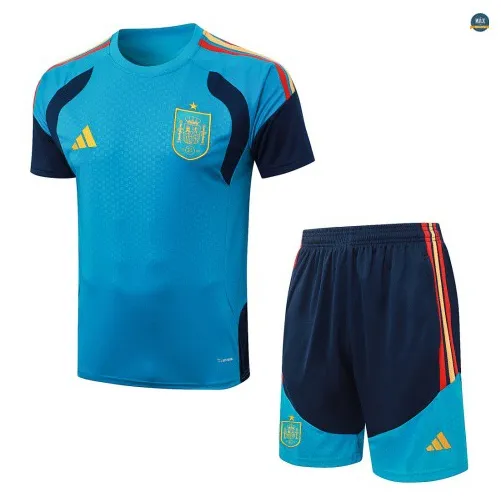 Maillot Training Foot Espagne + Shorts 2026/27 Bleu