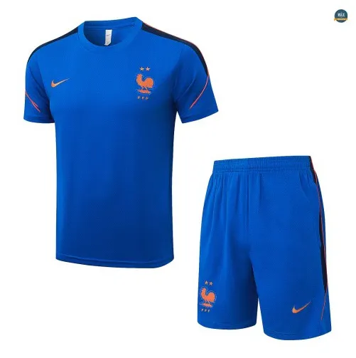 Maillot Training Foot France + Shorts 2026/27 Bleu