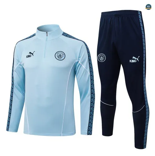 Survetement Enfant foot Manchester City 2026/27 Bleu
