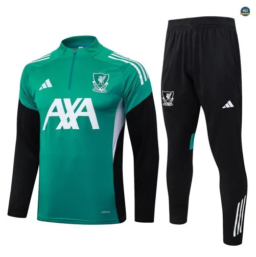 Survetement foot Liverpool 2026/27 Vert/Blanc