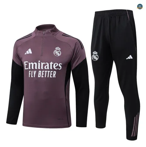 Survetement foot Real Madrid 2026/27 Gris/Violet