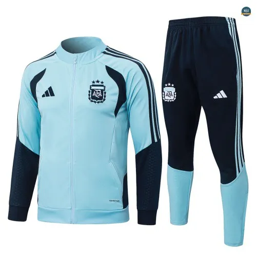 Veste Survetement Enfant foot Argentine 2026/27 Bleu