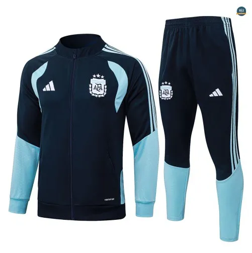 Veste Survetement Enfant foot Argentine 2026/27 Bleu Marine