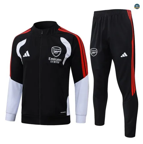 Veste Survetement Enfant foot Arsenal 2026/27 Noir