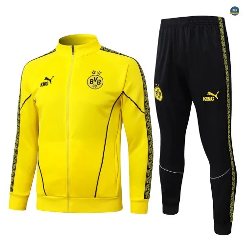 Veste Survetement Enfant foot Borussia Dortmund 2026/27 Jaune
