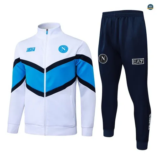 Veste Survetement Enfant foot Naples 2026/27 Blanc