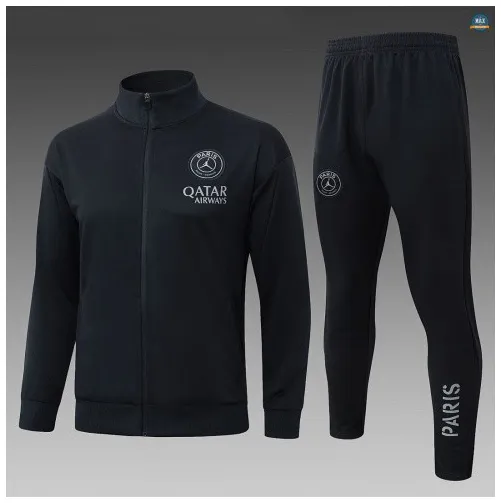 Veste Survetement Enfant foot PSG 2026/27 Noir