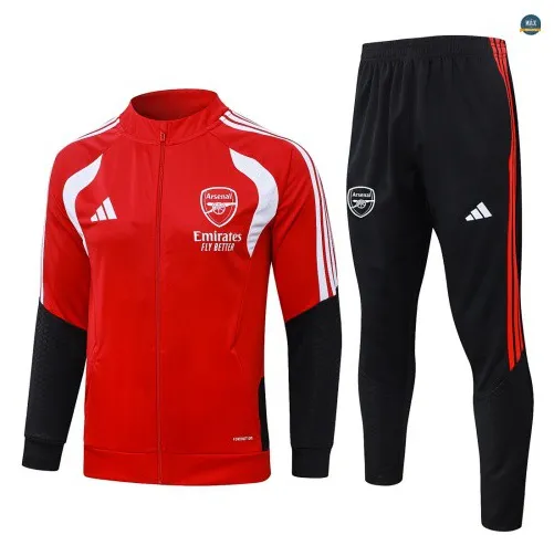 Veste Survetement foot Arsenal 2026/27 Rouge