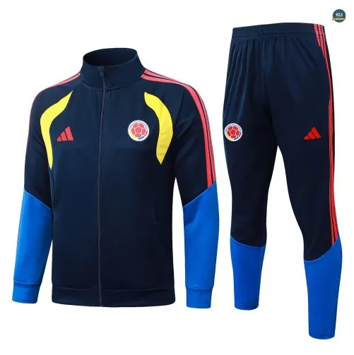 Veste Survetement foot Colombie 2026/27 Bleu Marine