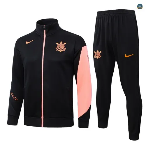 Veste Survetement foot Corinthians 2026/27 Noir/Orange