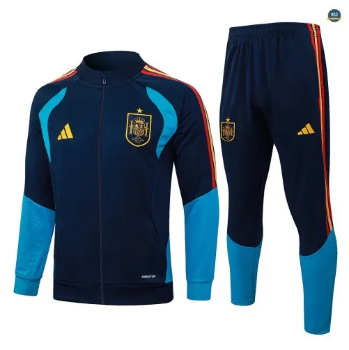 Veste Survetement foot Espagne 2026/27 Bleu Marine