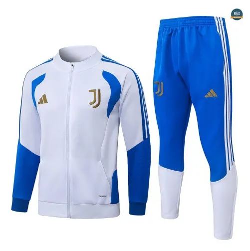 Acheter Veste Survetement Enfant Foot Juventus 2026/27 Blanc