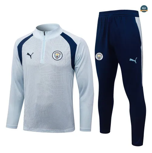 Marque Survetement Foot Manchester City 2026/27 Bleu Clair
