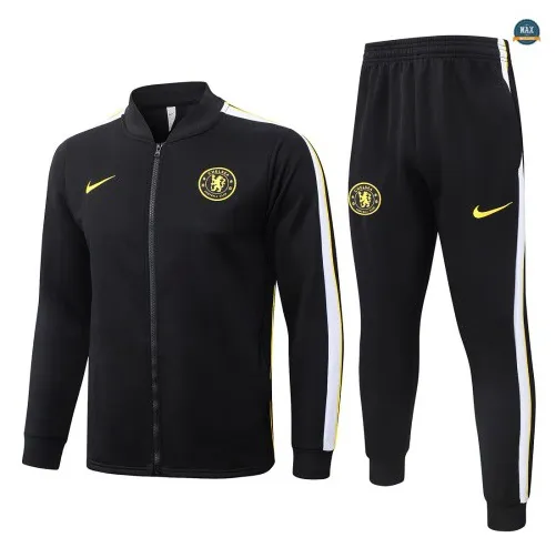 Marque Veste Survetement Enfant Foot Chelsea 2026/27 Noir