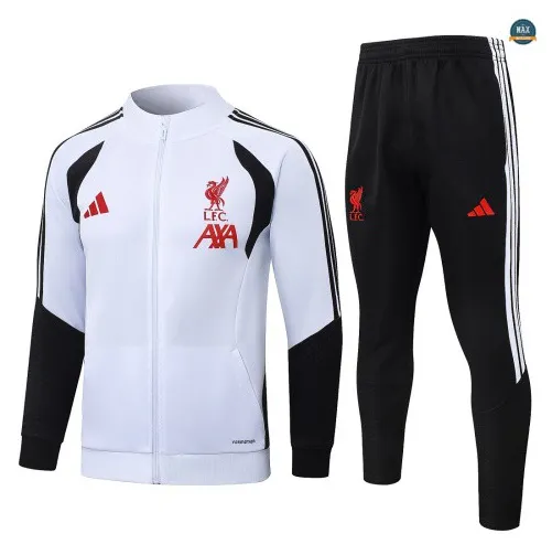 Marque Veste Survetement Foot Liverpool 2026/27 Blanc