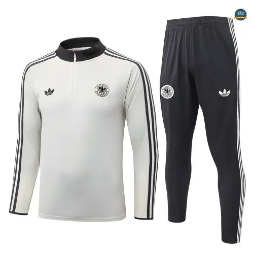 Soldes Survetement Enfant Foot Allemagne 2026/27 blanc cassé