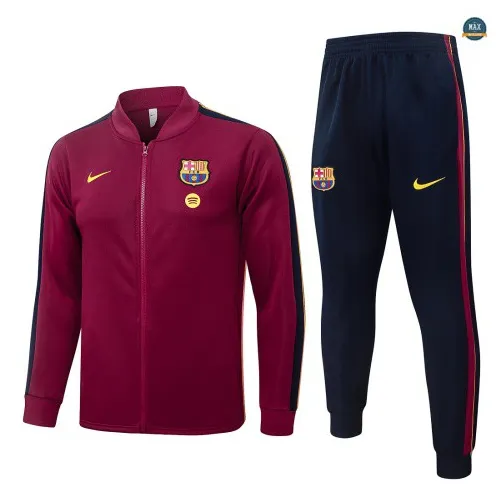 Soldes Veste Survetement Enfant Foot Barcelone 2026/27 Jujube Ro